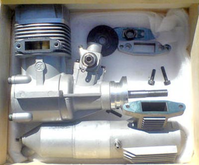 ASP 180ar glow engine