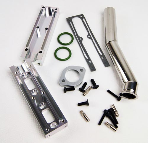 Exhaust Pipe Header fit RMCK 52cc Inline Twin