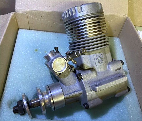 Moki 210 RC Engine