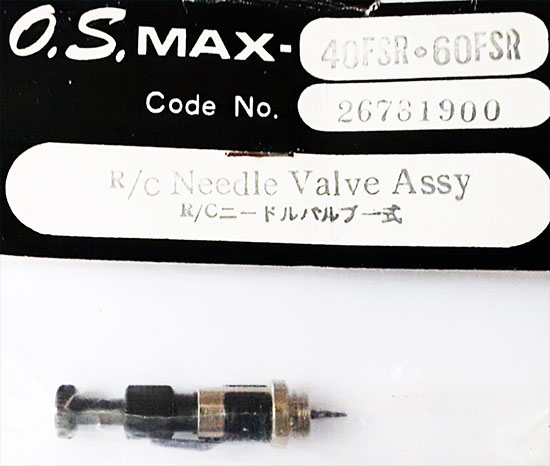 OS MAX 40 to 60 FSR NEEDLE VALVE cost 11