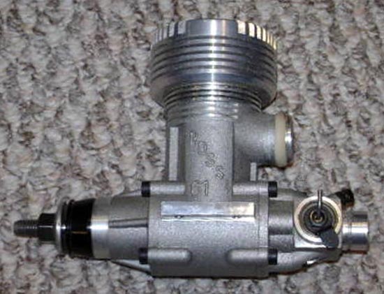 Rossi 61 Rear exhaust ducted fan