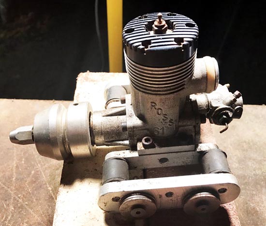 Rossi 61 marine engine
