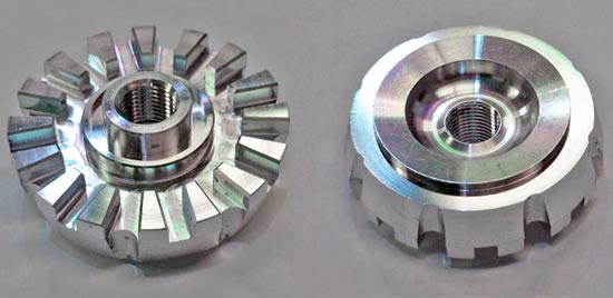 Toroidal head insert for Tiger King 27cc
