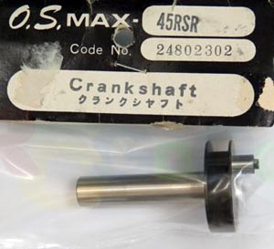 O.S. 45RSR Cranckshaft